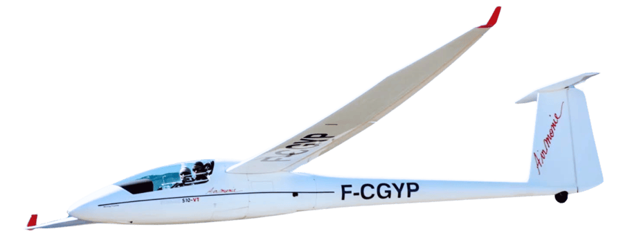 Illustration du planeur Stemme S10-VT sur fond transparent